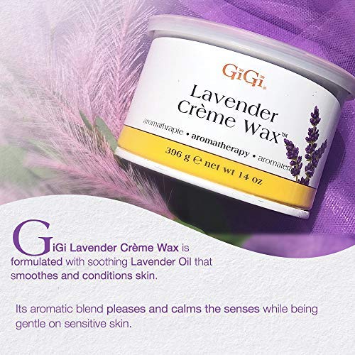 GIGI at-home waxing setup with jar ready for easy, mess-free sessions