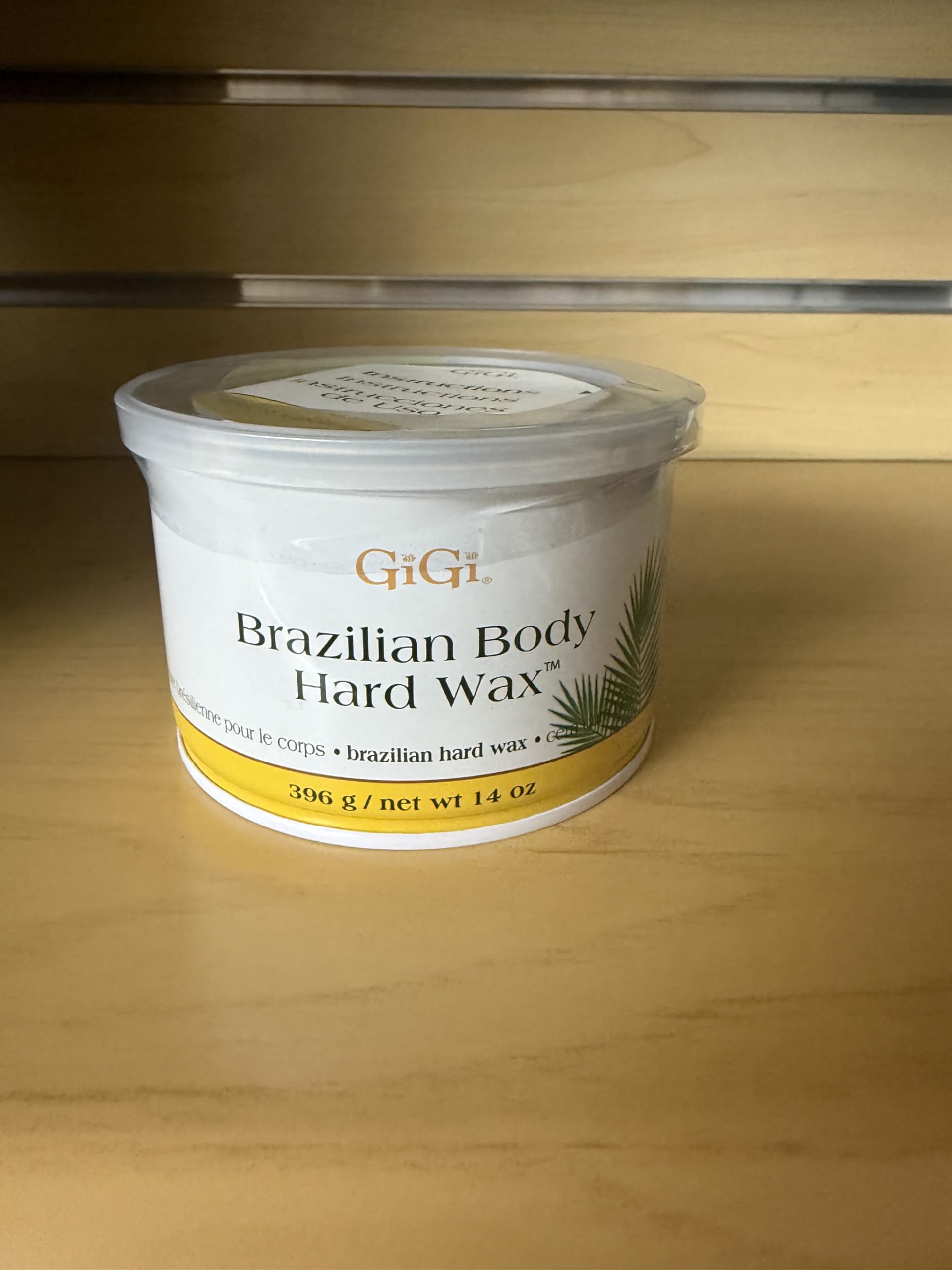 GiGi Brazilian Body Hard Wax for face — works on sensitive areas.