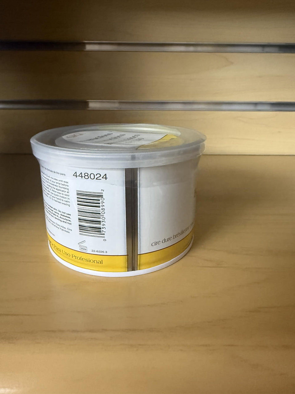 GiGi Brazilian Body Hard Wax natural ingredients highlight for skin-friendly waxing.