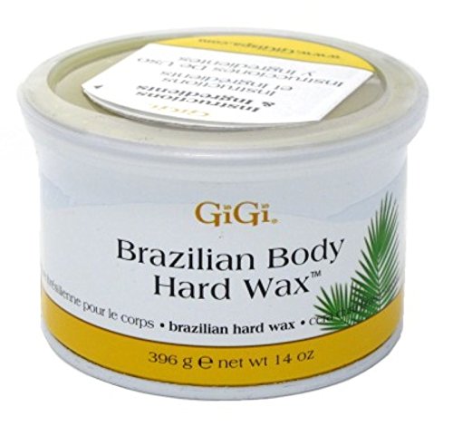 gigi brazilian body hard wax tin 14oz for at-home waxing