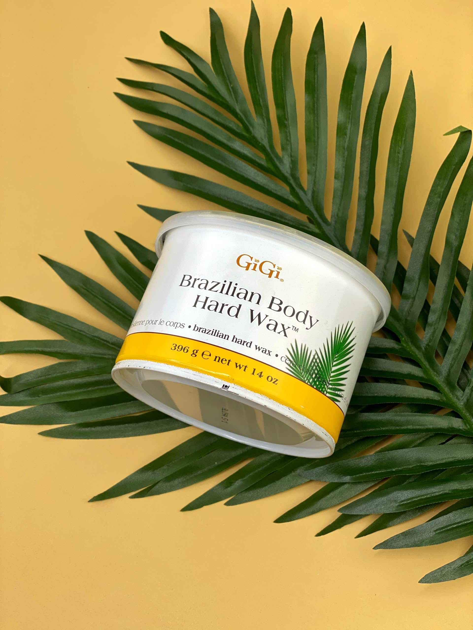 GiGi Brazilian Body Hard Wax underarm use — suitable for delicate areas.