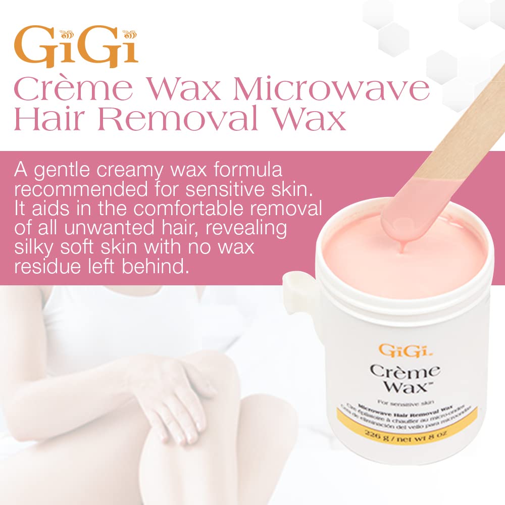 GiGi Creme Wax holder for safe, even heating during use