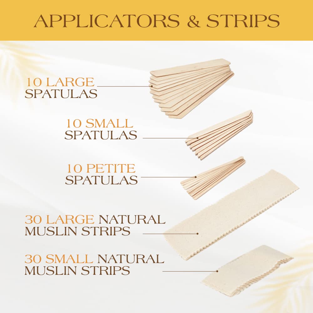 GIGI Mini Pro Waxing Kit beginner-friendly instructions for easy home waxing.