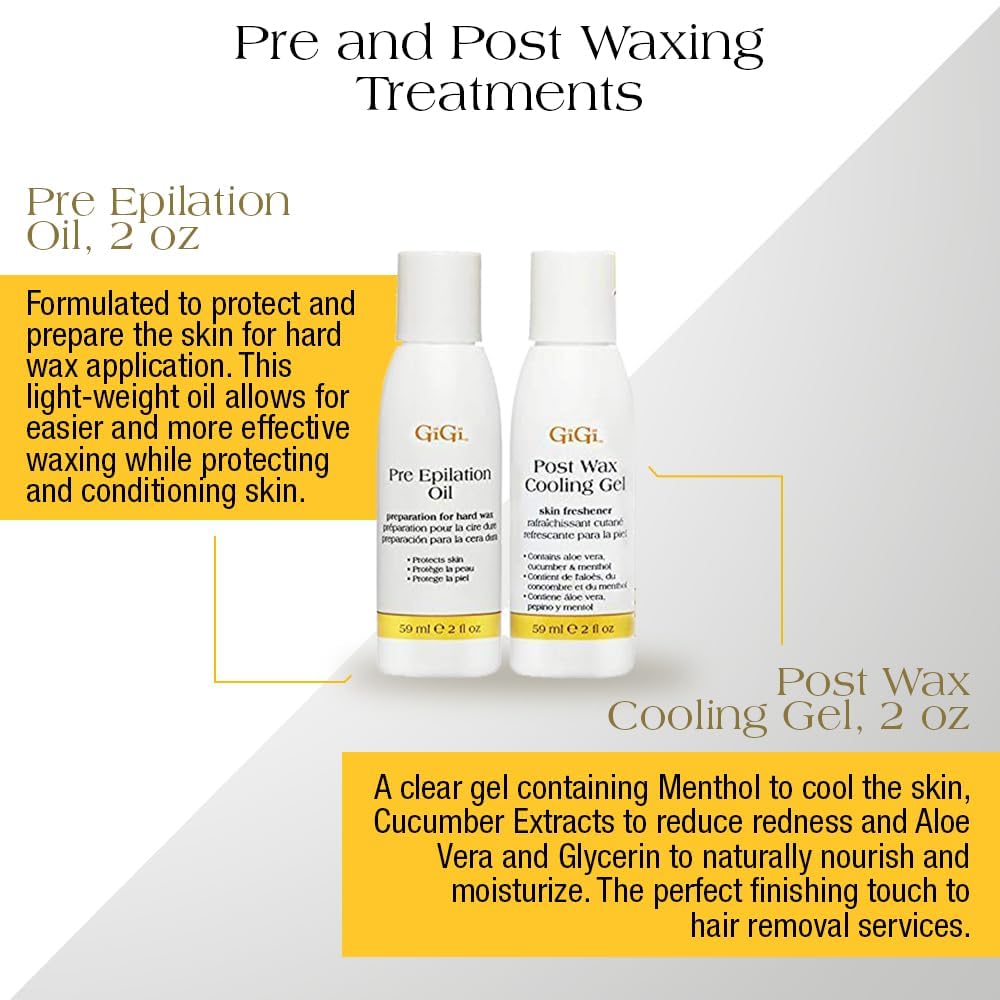 Gigi petite applicators collection displayed for precise, hygienic wax application