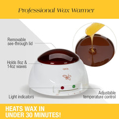 Gigi pre-epilation oil shown as skin prep to minimize irritation during waxing
