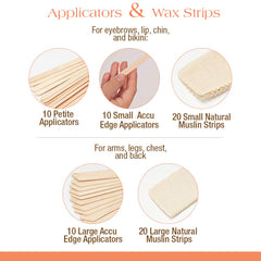 GIGI Pre-Epilation Powder aiding clean, moisture-free waxing prep