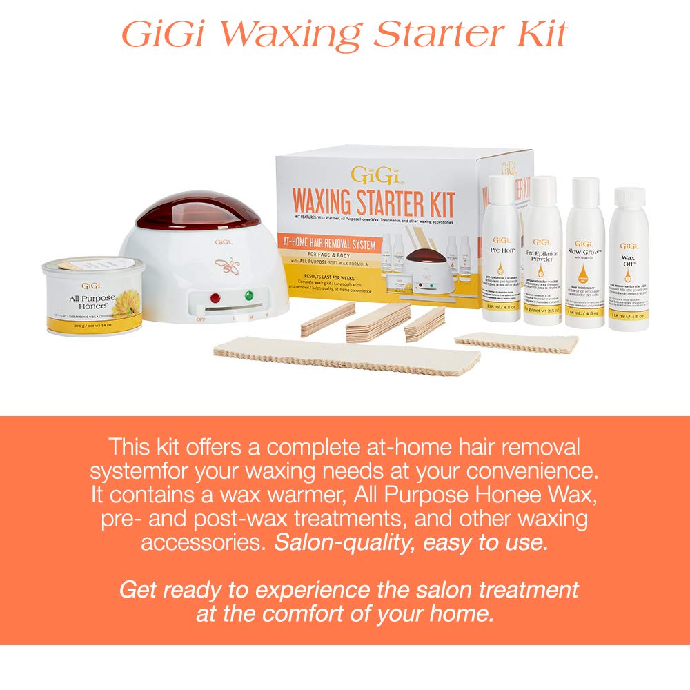 GIGI Slow Grow Argan Oil bottle for post-wax conditioning