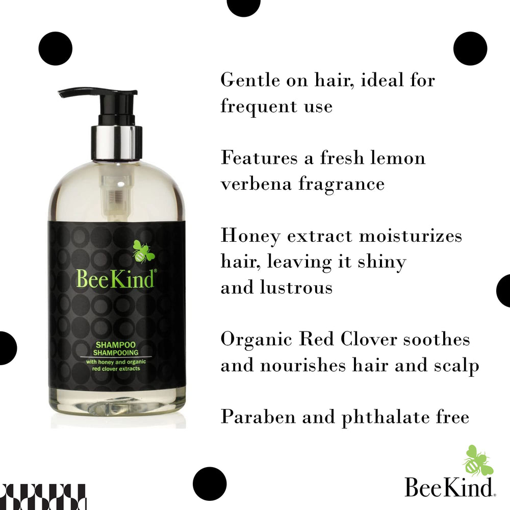 BeeKind shampoo lather demonstrates rich creaminess for all hair types