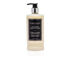 Gilchrist & Soames London Collection Conditioner bottle closeup highlighting rich hydration for all hair types.