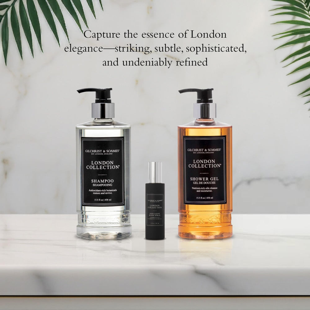 Gilchrist and Soames London Collection Shampoo cruelty-free badge