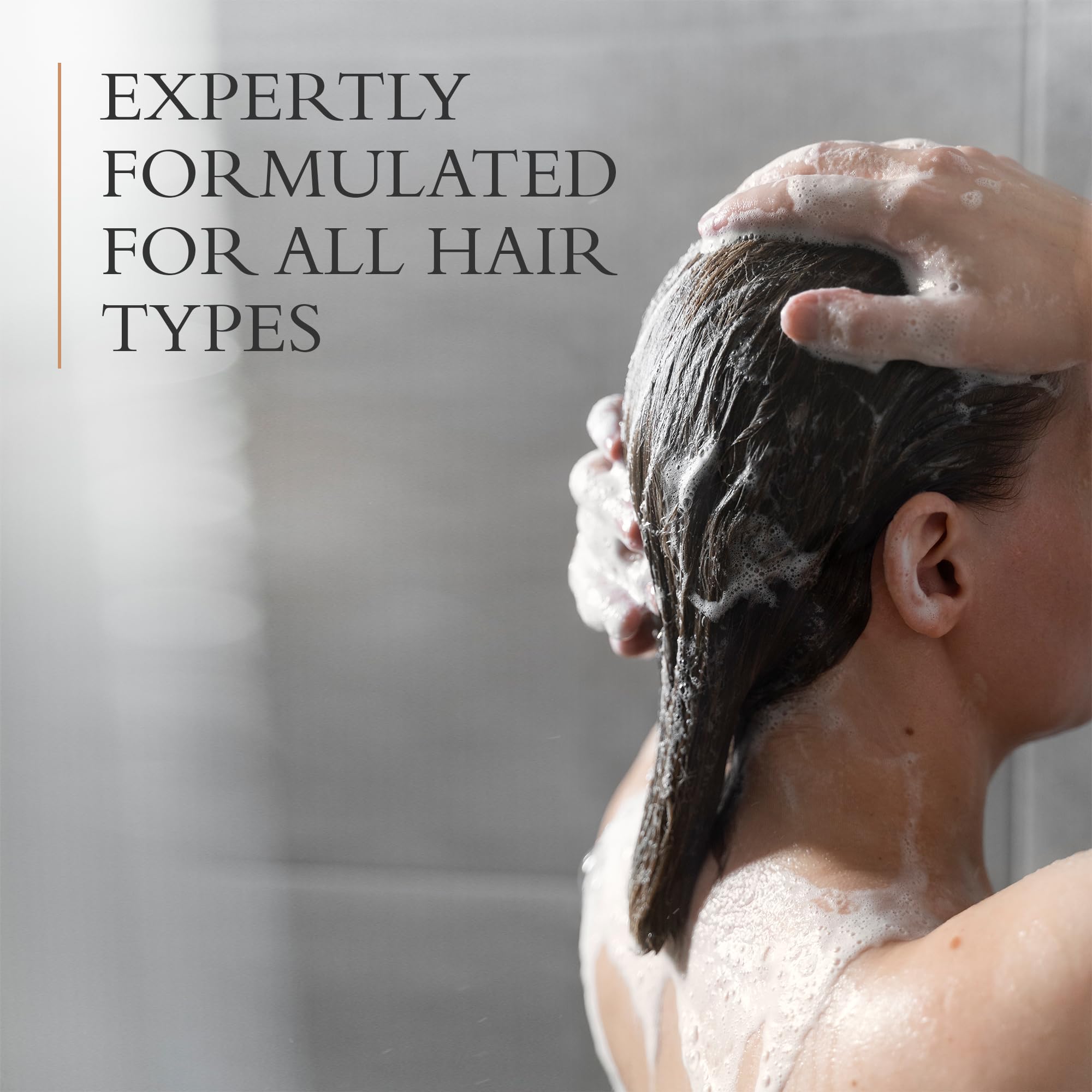 Gilchrist and Soames London Collection Shampoo label detail highlighting luxury fragrance