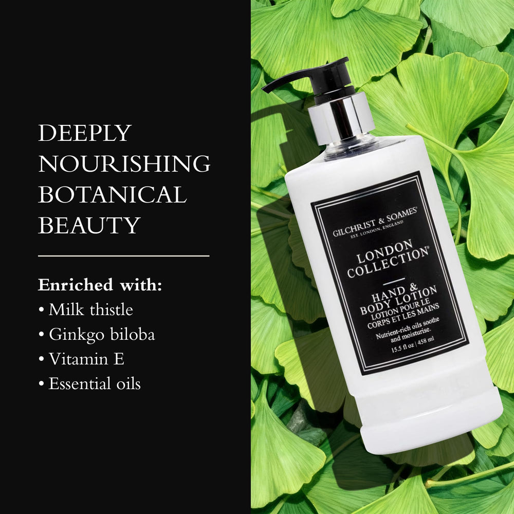 Red tea ingredient visual in Gilchrist & Soames London Hand & Body Lotion