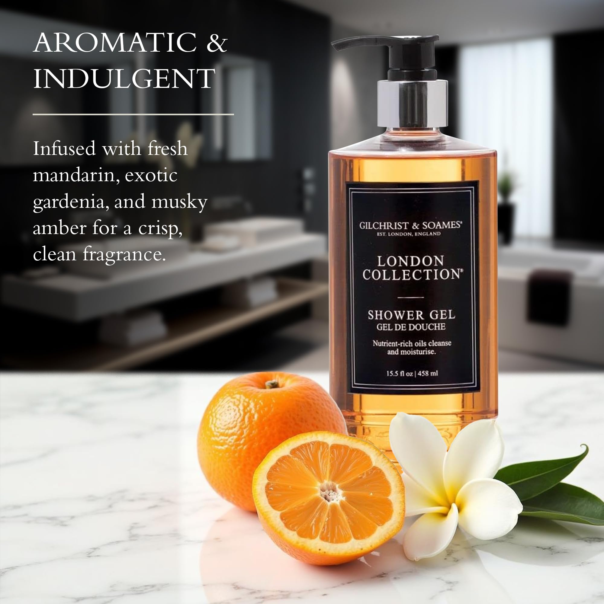 Gilchrist & Soames London Shower Gel red tea ingredient spotlight