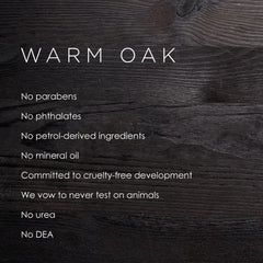 Gilchrist & Soames Warm Oak Shampoo foam close-up highlights cleansing action and shine.