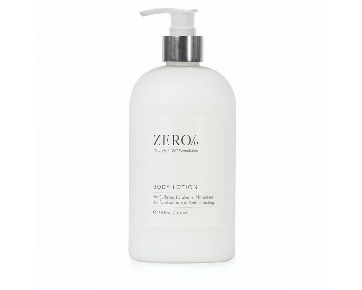Gilchrist & Soames Zero% lotion pump bottle—lightweight hydration for daily use