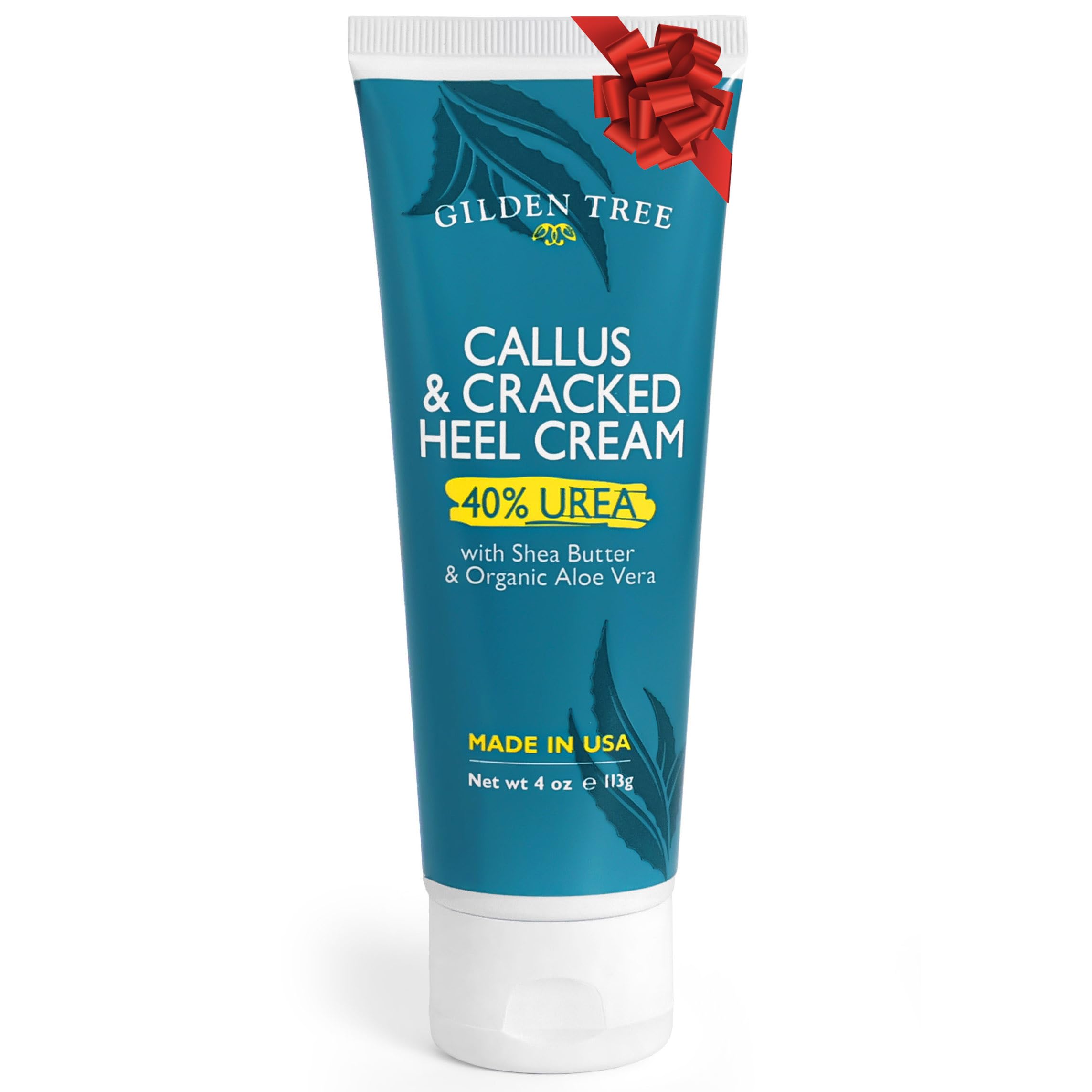 GILDEN TREE Urea Cream 40% foot jar shows softening benefits for feet