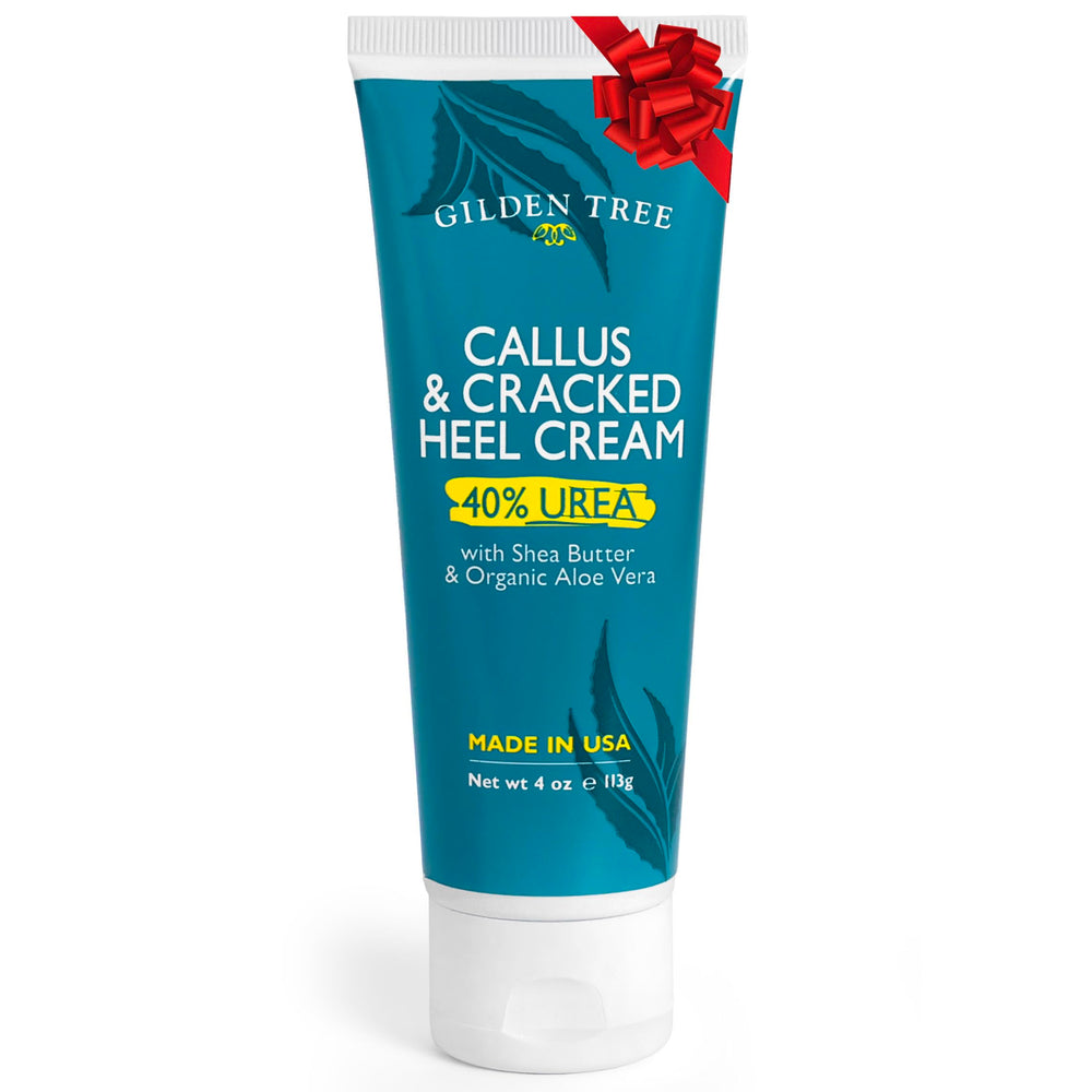 GILDEN TREE Urea Cream 40% foot jar shows softening benefits for feet