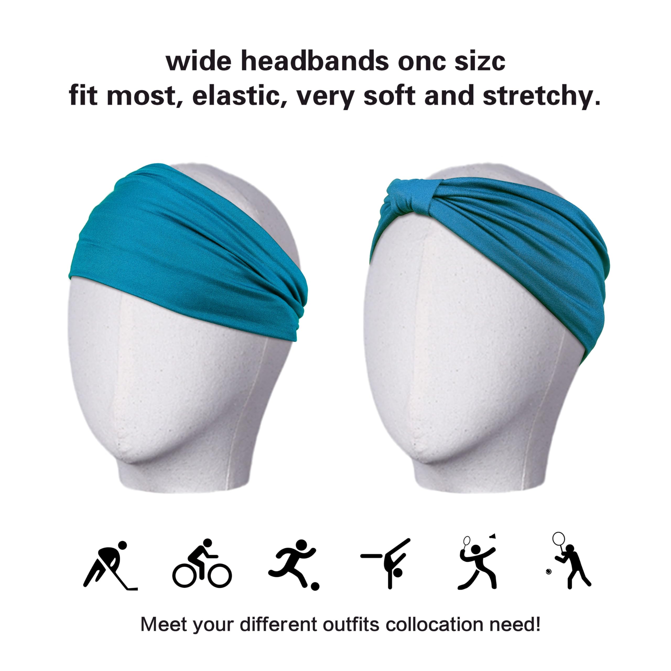 GiLi headbands with 6 hair ties simplify hairstyles and outfit coordination.