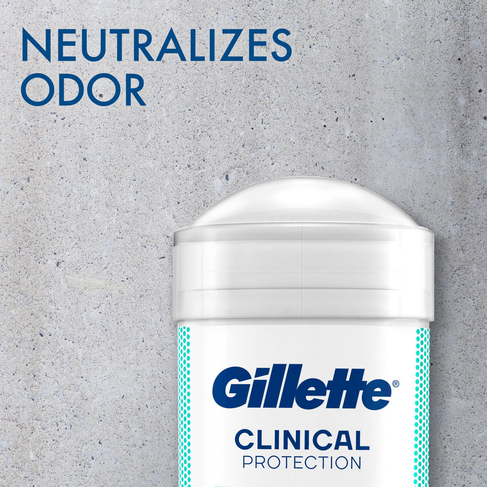 Gillette Clinical Soft Solid target audience men seeking daily protection