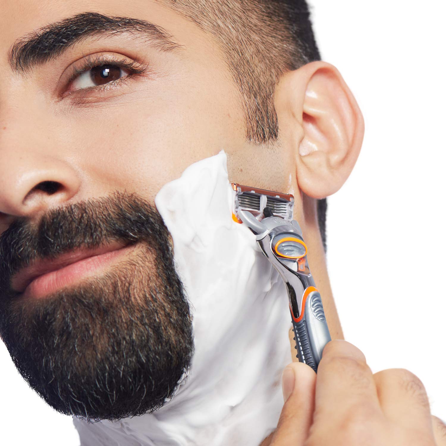 Gillette Fusion5 Power compatibility showing blades fit all Fusion5 handles