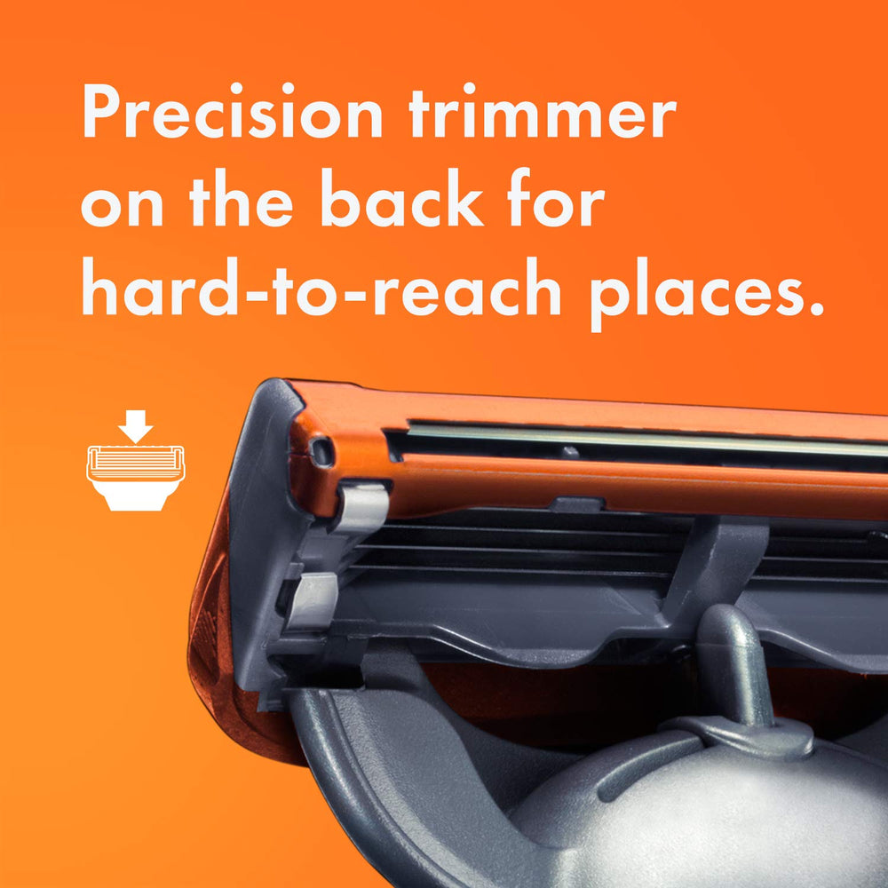 Gillette Fusion5 Power precision-trimmer back for shaping sideburns and under-nose areas