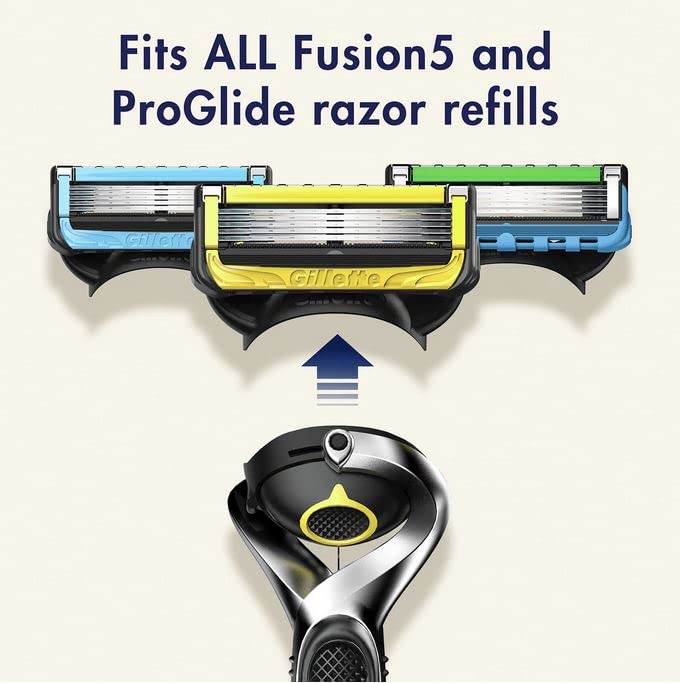 Gillette Fusion5 ProGlide enhanced Lubrastrip for smoother glide