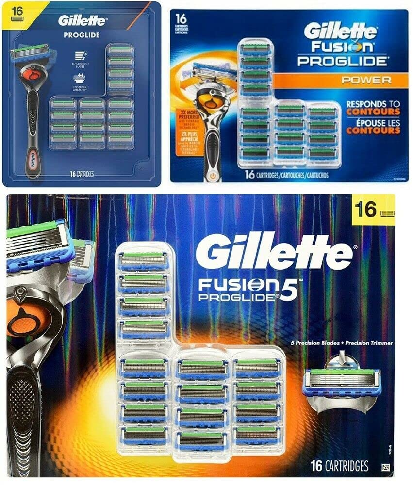 Gillette Fusion5 ProGlide packaging varies across retailers