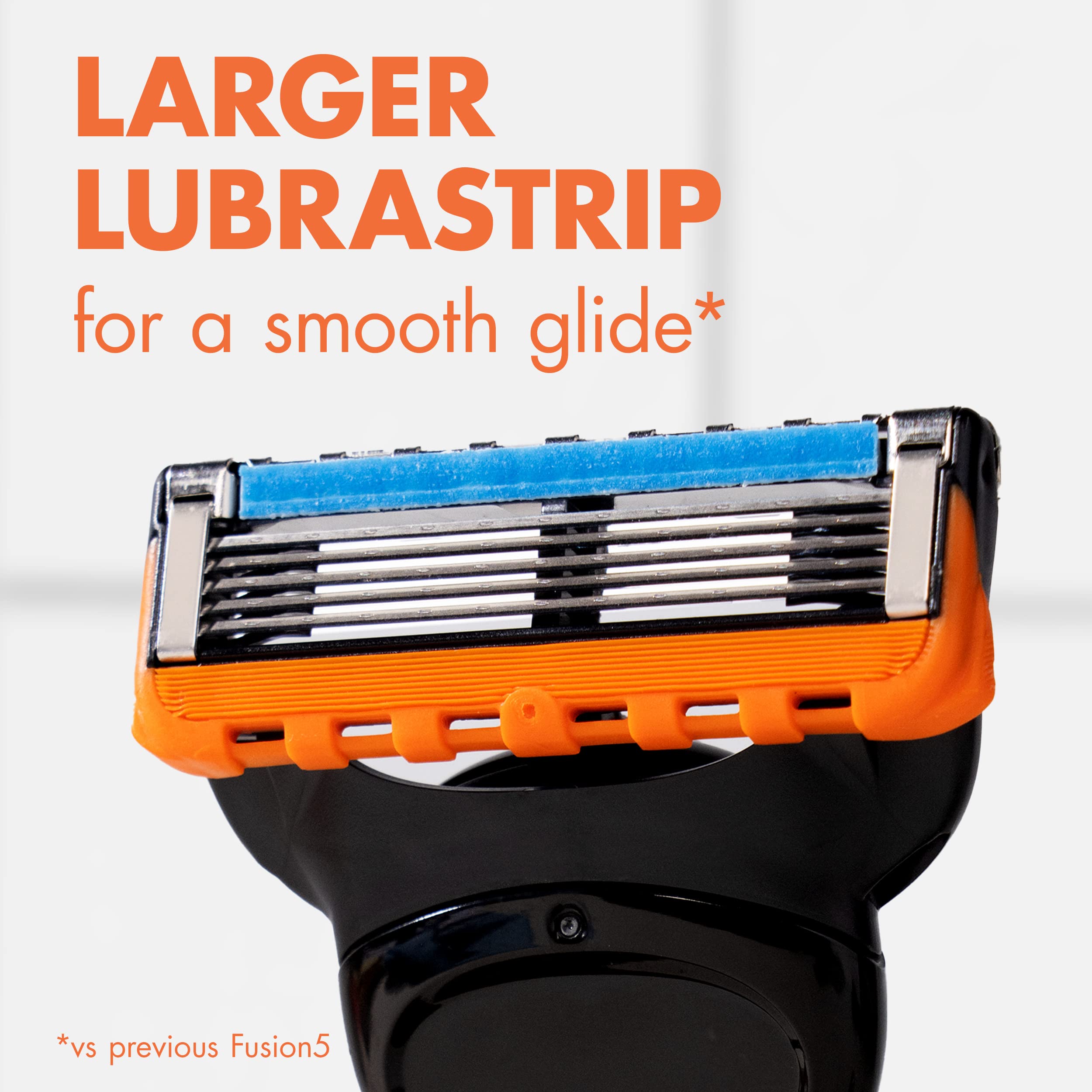 Gillette Fusion5 refills 4-count pack for steady daily shaves