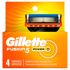 Gillette Fusion5 refills microfin skin guard close-up highlights protective design