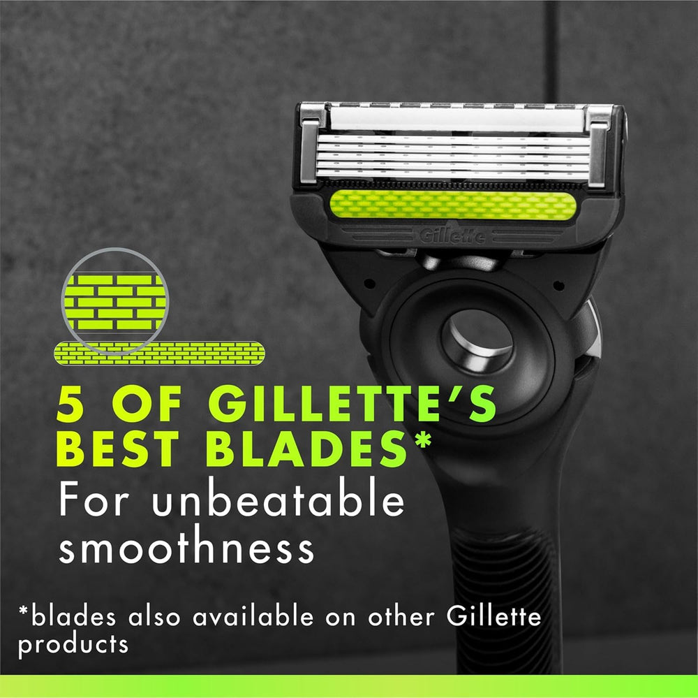 GilletteLabs easy-click-install demonstrates quick blade swap and secure fit.