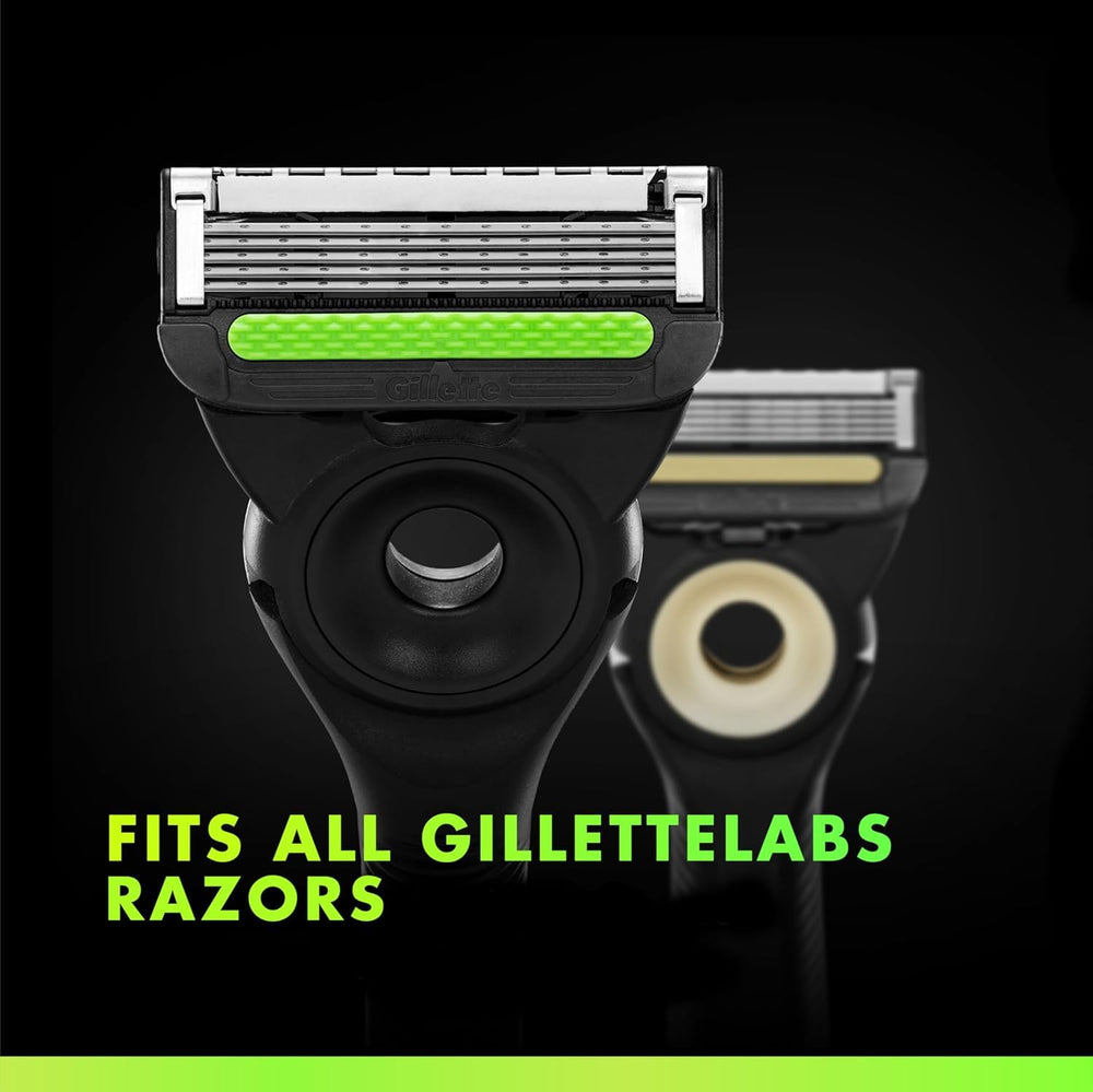 Gillette Labs Everglide Lubrastrip detail for smooth lubrication.
