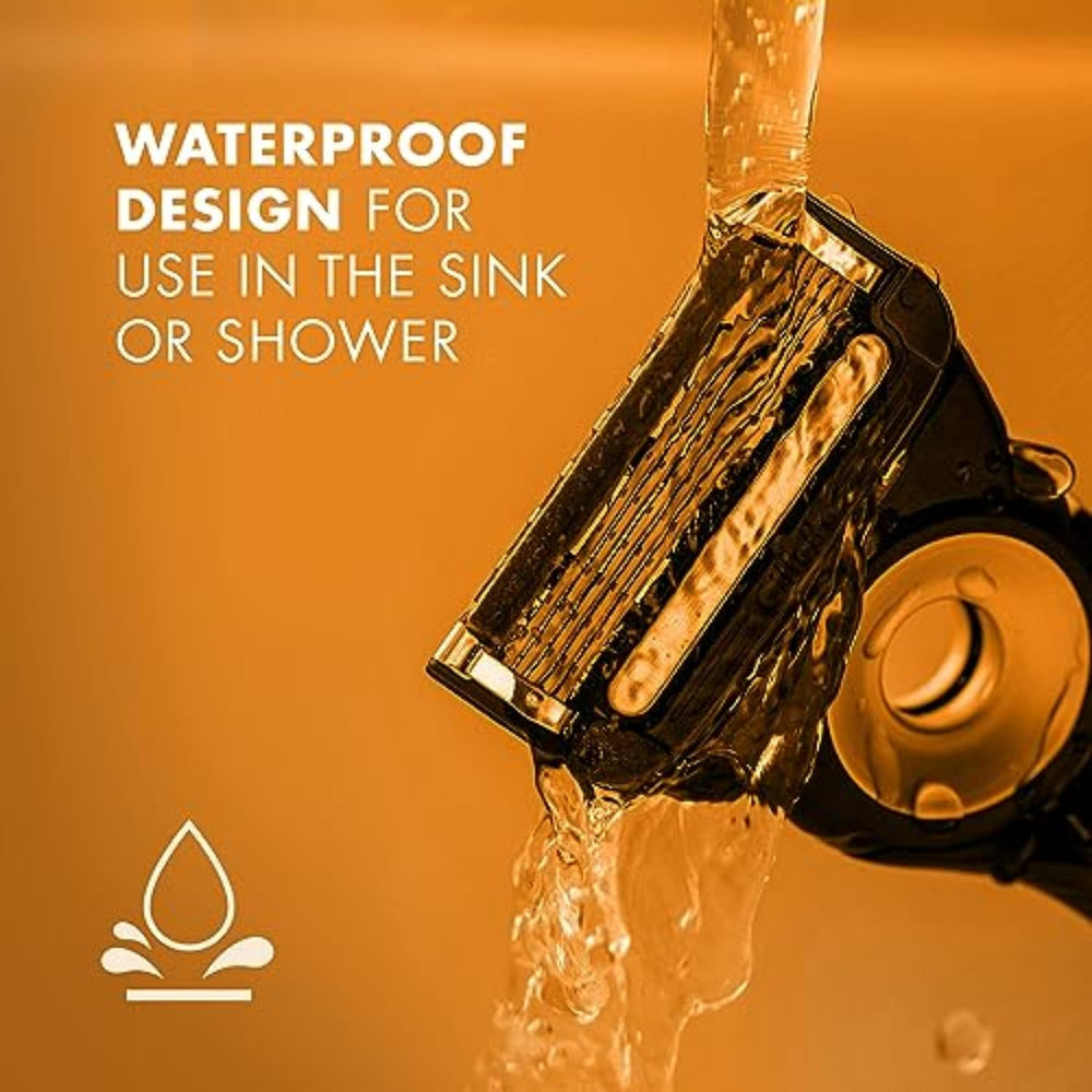 Gillette Labs heated razor waterproof design suits sink or shower shaving