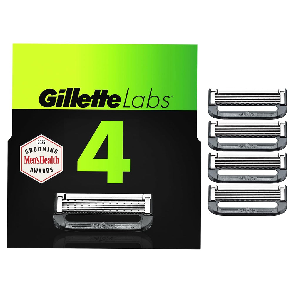 Gillette Labs refill exfoliating-bar close-up for smoother shave.