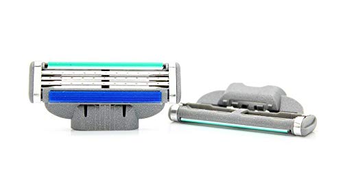 Gillette Mach 3 Turbo refill compatible with all Mach 3 razors for easy replacement.
