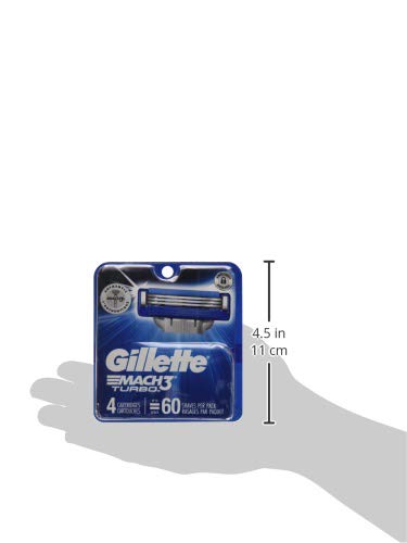 Refill box on shelf for Mach3 Turbo cartridges.