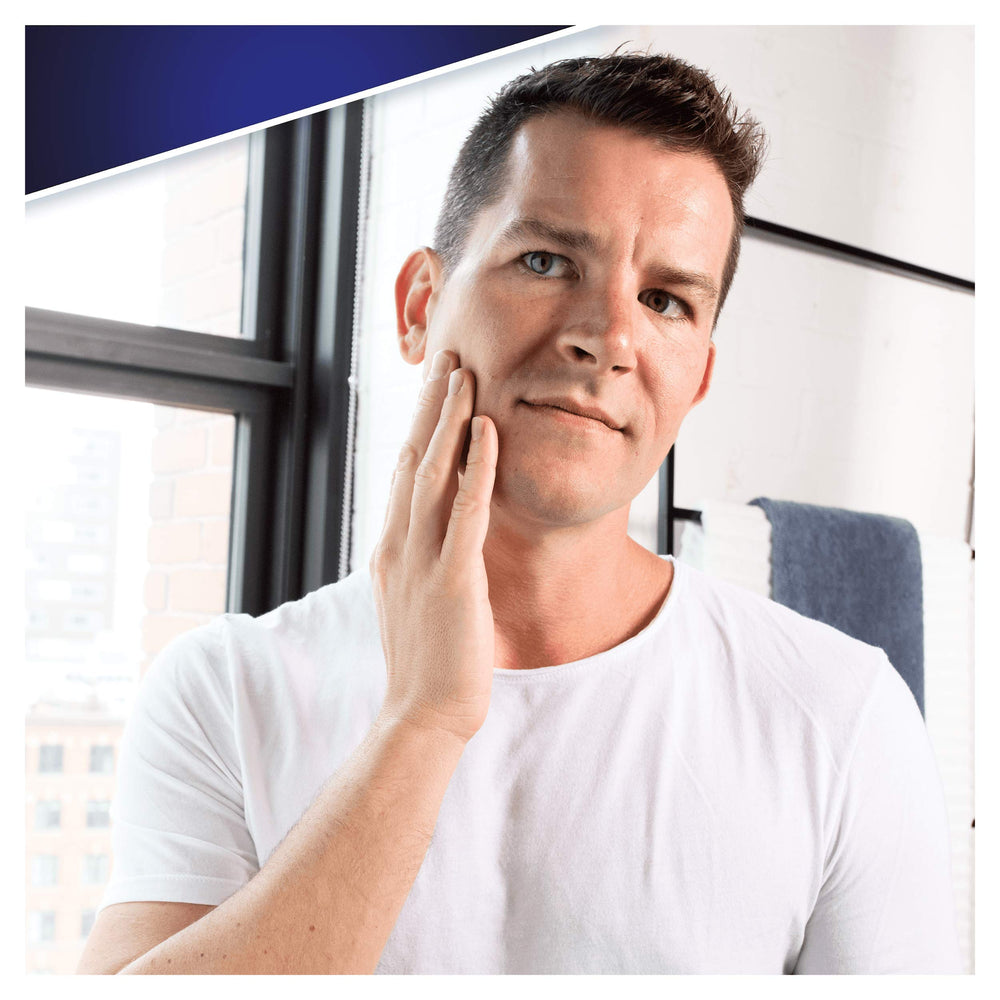 Gillette Sensor Excel blades pack open highlights easy replacement and convenience