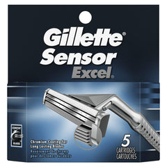 Gillette Sensor Excel cartridges pack of 2 offer a close, comfortable shave