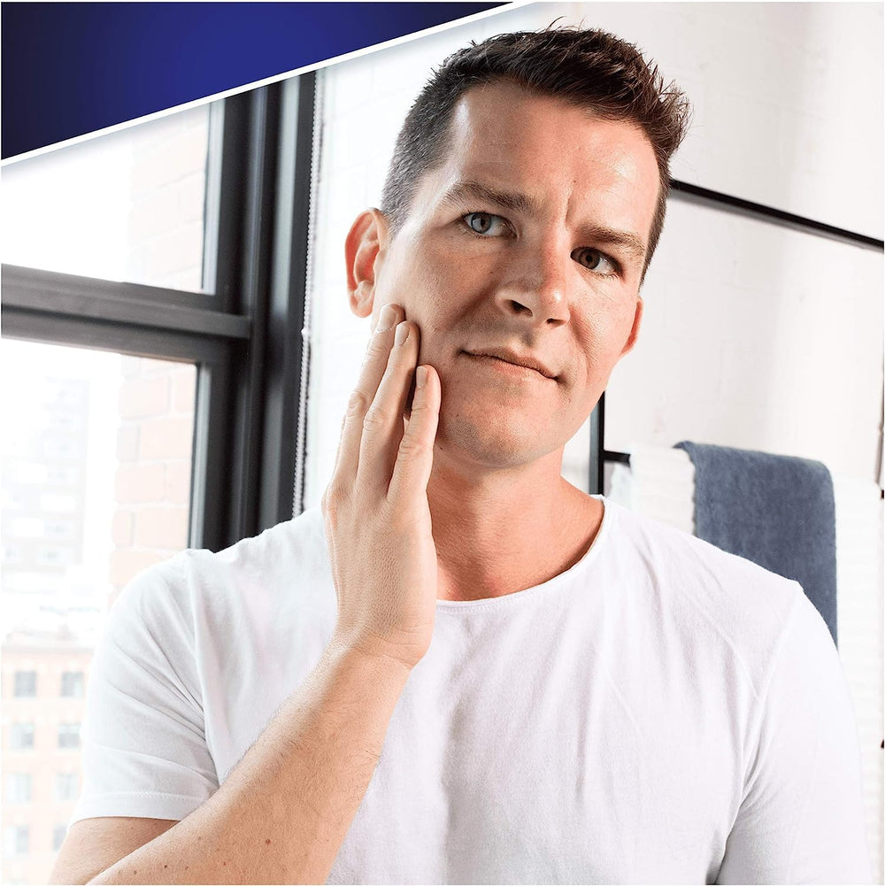 Gillette Sensor Excel soft microfins prep skin for smoother shave.