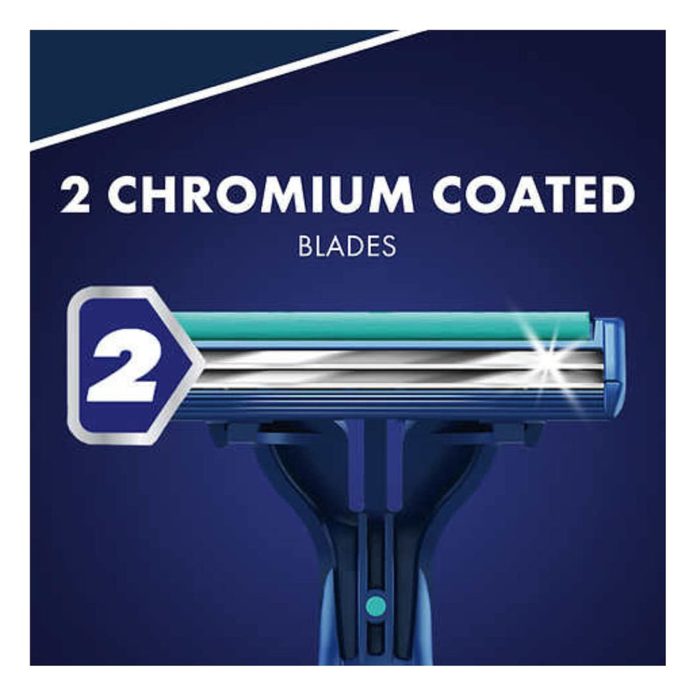 Gillette Sensor2 Plus Soft Ultragrip handle provides comfortable control during routine shaves.