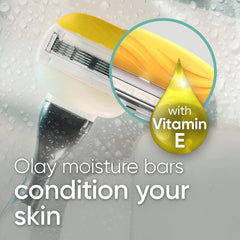 Gillette Venus Olay moisture bars coconut fragrance deliver glide and moisture.