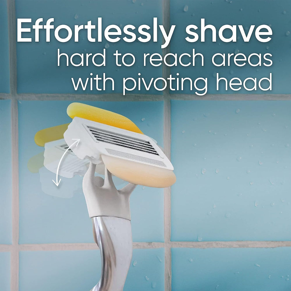 Gillette Venus refills fit most handles for versatile use.