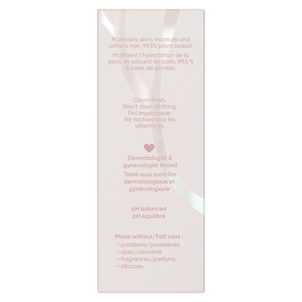 Gillette Venus Softening Oil pH-balanced formula respects intimate skin