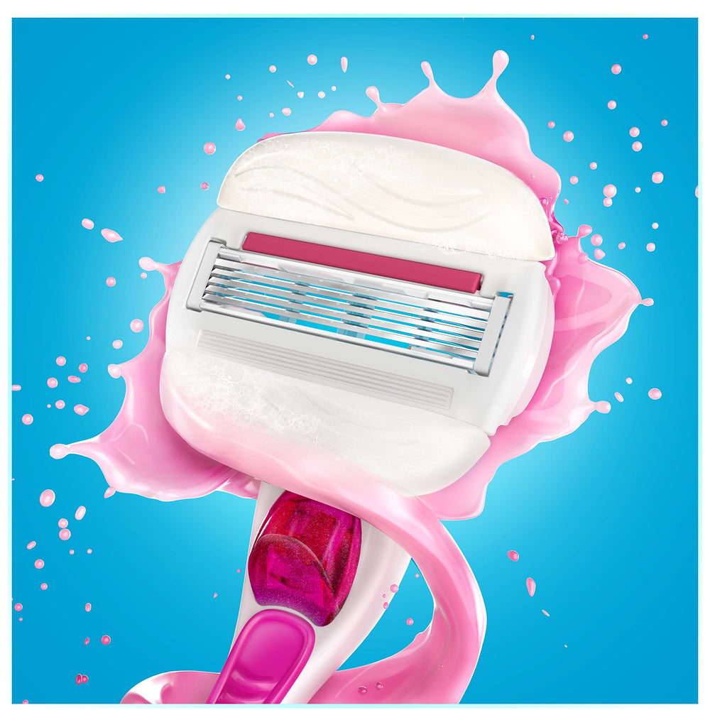 Gillette Venus Sugarberry packaging visual highlighting scent and refills