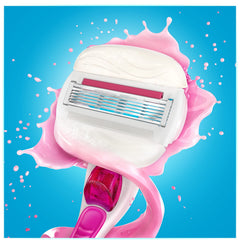Gillette Venus Sugarberry packaging visual highlighting scent and refills