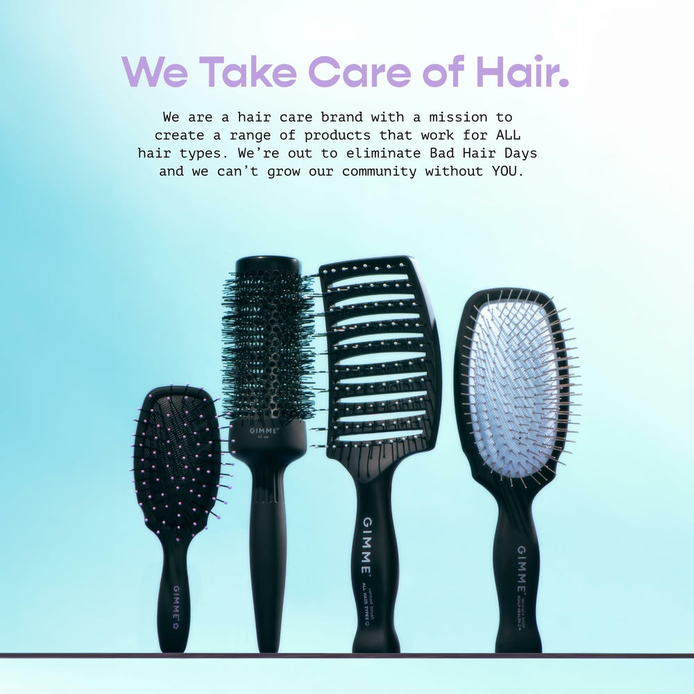 GIMME Beauty daily routine showcase for smooth, ready-to-go hair.