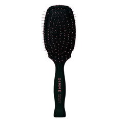 GIMME Beauty Detangling Brush paddle closeup showing smooth detangling for fine hair.