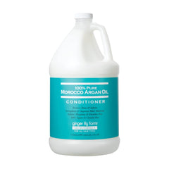 Ginger Lily Farms Argan Oil Conditioner bottle delivers weightless hydration and shine.