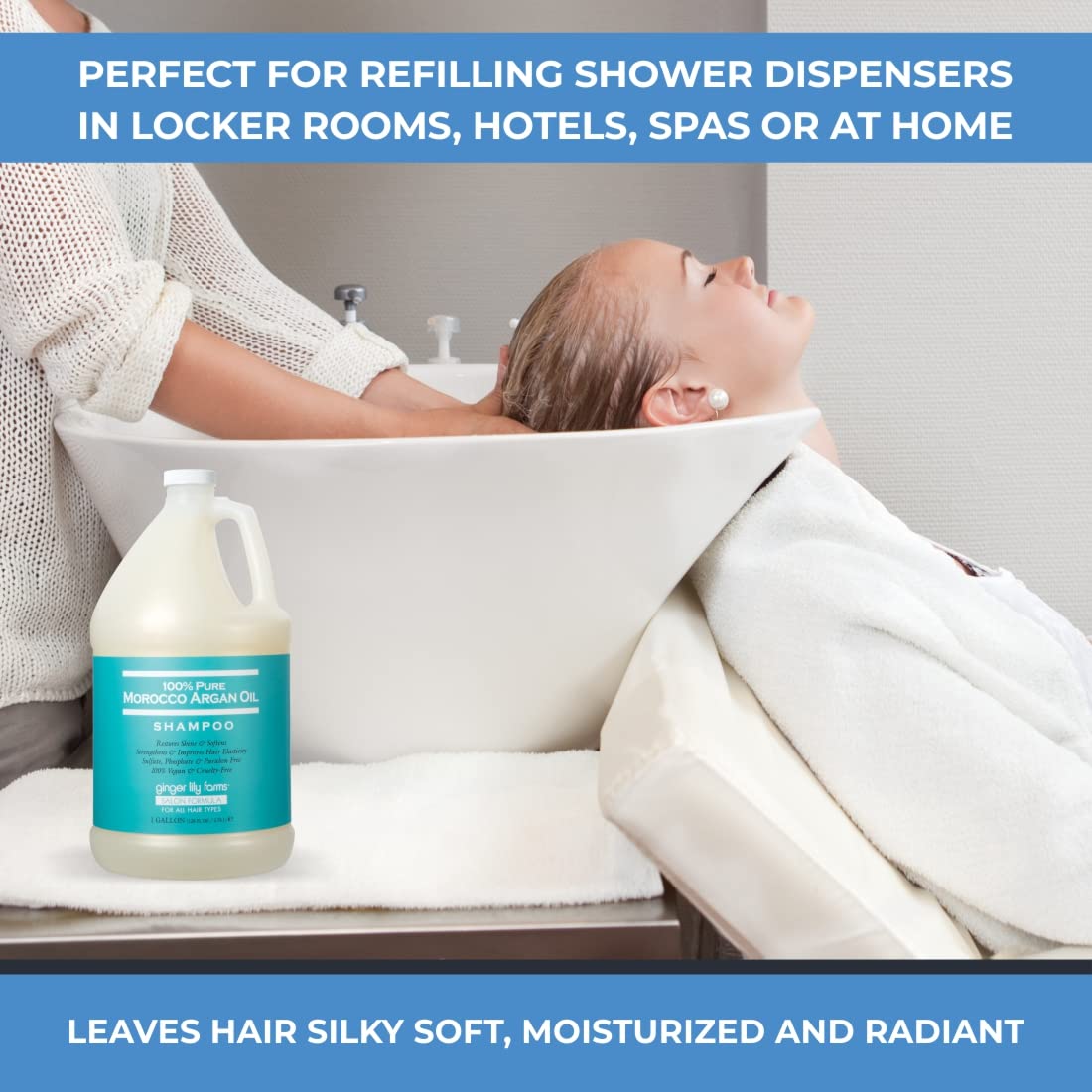 Ginger Lily Farms argan-oil scent finish evokes spa-like experience