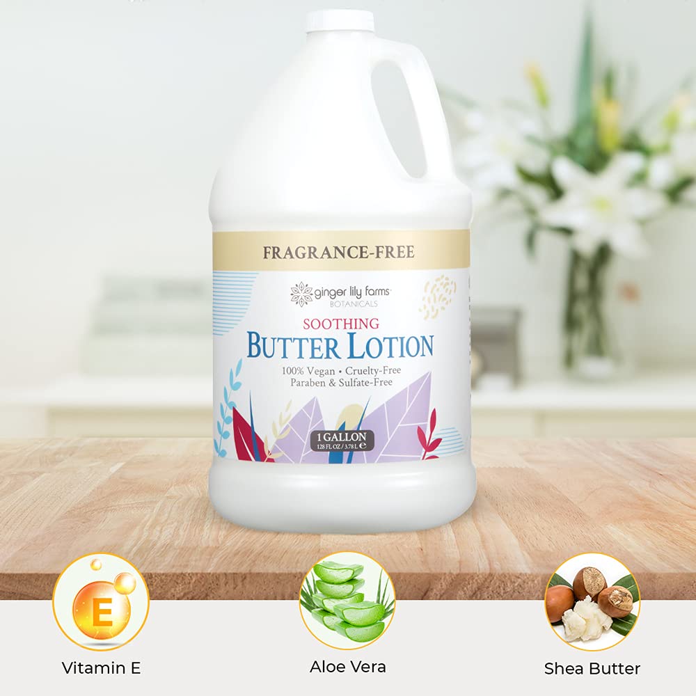 Ginger Lily Farms Botanicals aloe, shea, vitamin E blend supports deep hydration