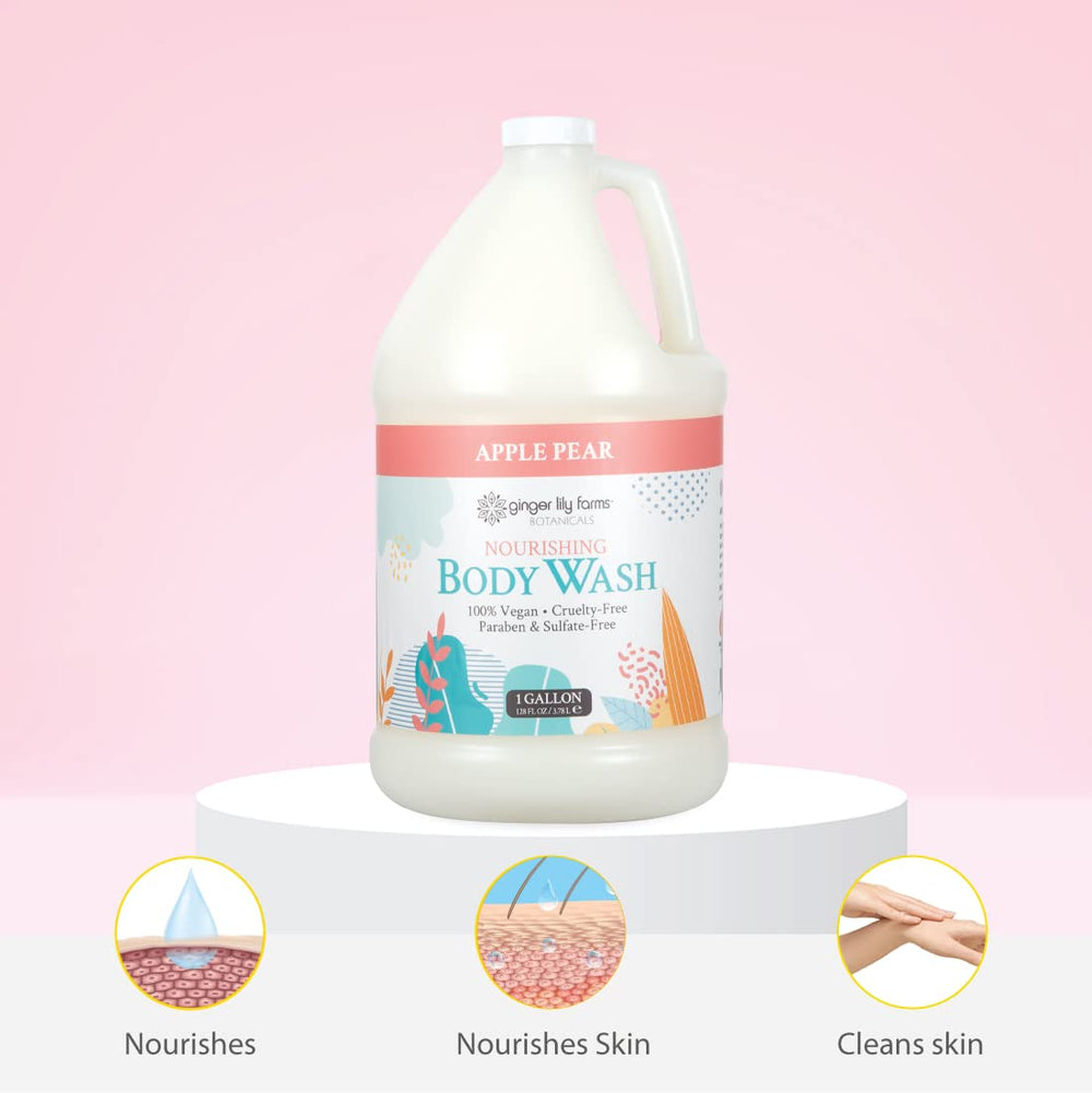Ginger Lily Farms Botanicals Daily-lather foam demonstrates creamy cleansing experience